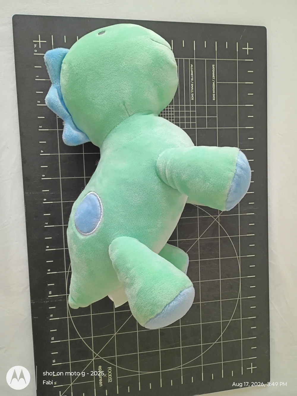 2023 Carters Wind Up Musical Baby Green Dinosaur Plush Toy Head Moves